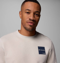 Мужской свитшот на флисе Columbia с логотипом 1159860035 (Серый 4XT)