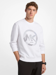 Мужской свитшот Michael Kors с логотипом 1159860763 (Белый M)