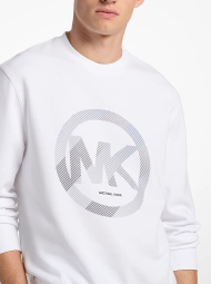 Мужской свитшот Michael Kors с логотипом 1159860763 (Белый M)