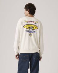 Чоловічий світшот Levi's на флісі 1159861509 (Молочний M)