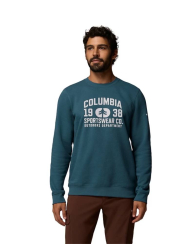 Мужской свитшот Columbia на флисе 1159861557 (Бирюзовый S)