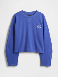 Свитшот женский GAP с логотипом 1159861692 (Синий XL)