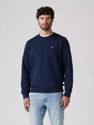 Чоловічий світшот Levi's на флісі 1159862380 (Синій M)