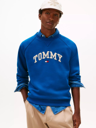 Мужской свитшот Tommy Hilfiger на флисе 1159862805 (Синий M)