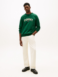 Мужской свитшот Tommy Hilfiger на флисе 1159862927 (Зеленый XXL)