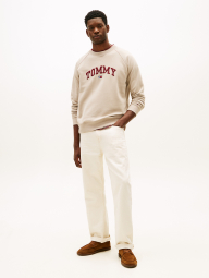 Мужской свитшот Tommy Hilfiger на флисе 1159862933 (Бежевый XXL)