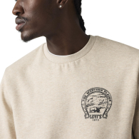 Свитшот с принтом Levi's на флисе 1159863210 (Бежевый XXL)