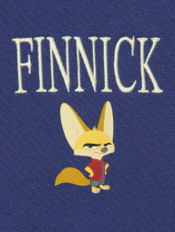 Свитшот UNIQLO с принтом Zootopia 1159864631 (Синий S)