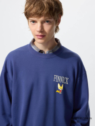 Свитшот UNIQLO с принтом Zootopia 1159864631 (Синий S)