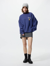 Свитшот UNIQLO с принтом Zootopia 1159864631 (Синий S)