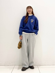 Свитшот UNIQLO с принтом Zootopia 1159864631 (Синий S)