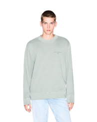 Чоловічий світшот Armani Exchange з логотипом 1159864809 (Зелений M)