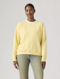 Свитшот женский Levi's на флисе 1159867640 (Желтый S)