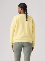 Свитшот женский Levi's на флисе 1159867640 (Желтый S)