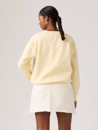 Свитшот женский Levi's на флисе 1159869304 (Молочный L)