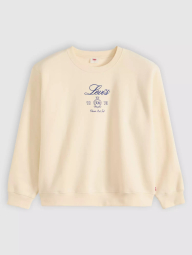 Свитшот женский Levi's на флисе 1159869304 (Молочный L)