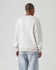 Свитшот Levi's на флисе 1159882434 (Белый/Серый XL)
