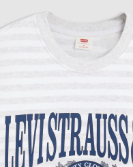 Свитшот Levi's на флисе 1159882434 (Белый/Серый XL)