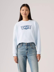 Світшот жіночий Levi's на флісі 1159959944 (Блакитний M)