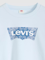 Світшот жіночий Levi's на флісі 1159959944 (Блакитний M)