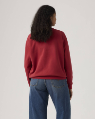 Свитшот женский Levi's логотип из страз 1159967508 (Красный S)
