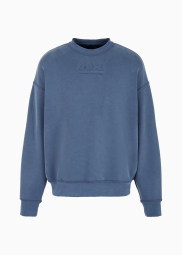 Чоловічий світшот Armani Exchange з логотипом 1160235667 (Синій M)
