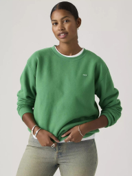 Світшот жіночий Levi's на флісі 1160262473 (Зелений XS)
