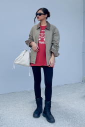 Свитшот UNIQLO с принтом Peanuts 1160358734 (Красный XL)