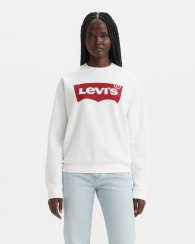 Свитшот женский Levi's с логотипом 1160739250 (Белый 2X)