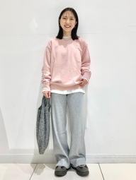 Мужской свитшот UNIQLO 1160845829 (Розовый L)