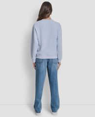 Жіночий світшот DKNY з декором 1160905649 (Блакитний XL)