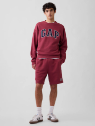Свитшот GAP на флисе 1161181726 (Бордовый XXL)