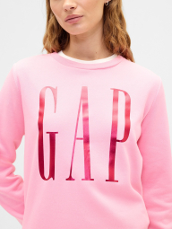 Свитшот на флисе GAP с логотипом 1161518233 (Розовый S)