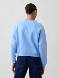 Свитшот Oversized на флисе GAP 1162032607 (Голубой S)