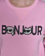 Жіночий світшот Karl Lagerfeld Paris 1162694275 (Рожевий M)