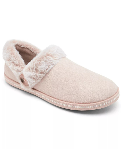 Домашние тапочки Cozy Campfire - French Toast Skechers 38 (8 US) 25 см Розовый 1159838433