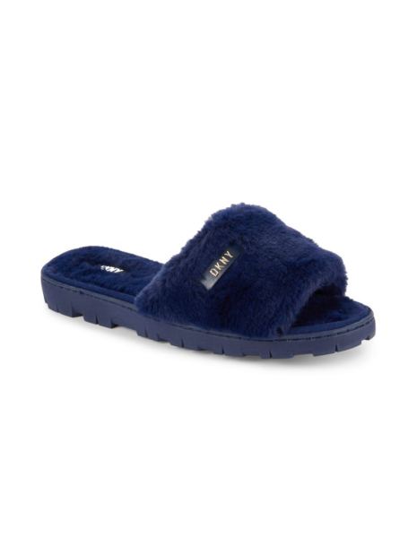 Женские домашние тапочки DKNY 37,5 (7 US) 25 см Синий 1159840400
