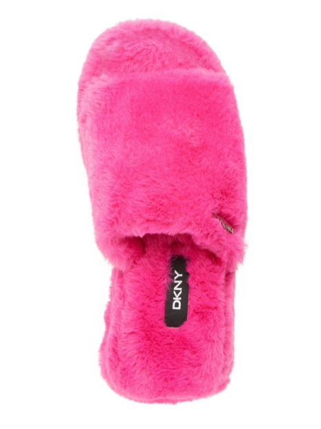 Женские домашние тапочки DKNY 36 (6 US) 24 см Розовый 1159840410