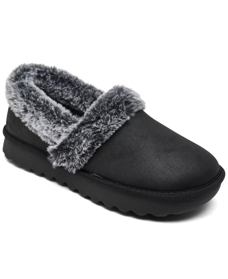 Домашние тапочки Cozy Up Clog Skechers 36 (6 US) 23,5 см Черный 1159841215
