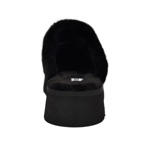 Женские тапочки на меху Guess со стразами 41 (10 US) 27,5 см Черный/Синий 1159846607