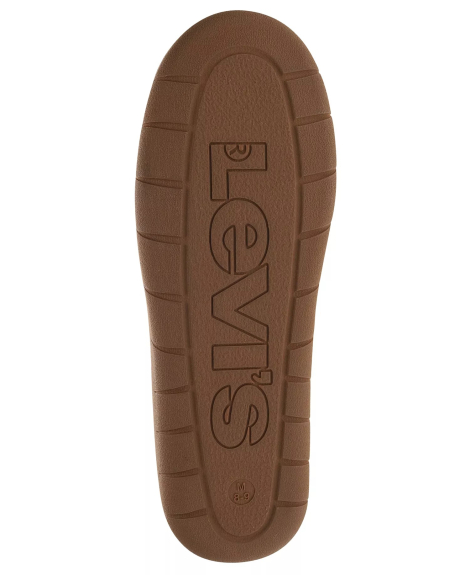 Чоловічі капці-мокасини Levi's на хутрі 42,5-43,5 (9,5-10,5 US) 27 см Коричневий 1159850654