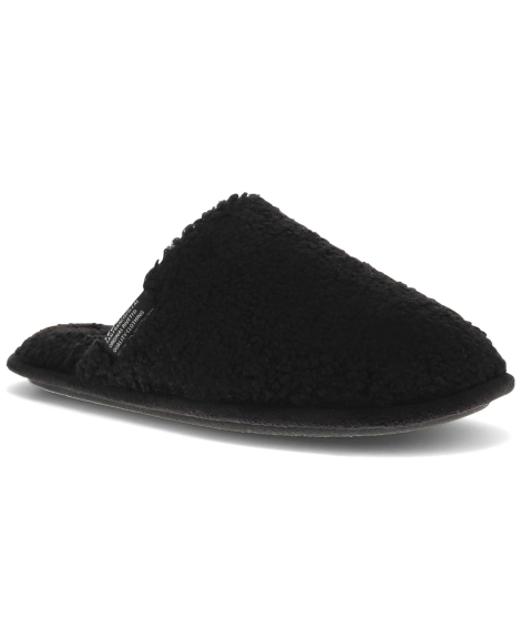 Теплые тапочки Levi's Memory Foam на меху 38-39 (7-8 US) 24,5 см Черный 1159853681