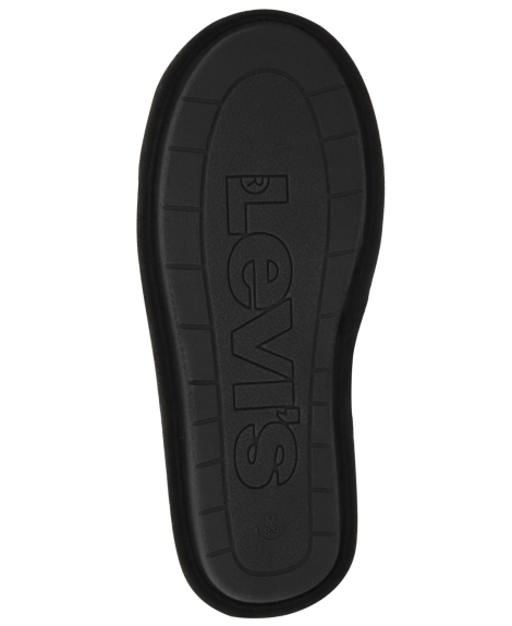 Теплые тапочки Levi's Memory Foam на меху 35,5-36,5 (5-6 US) 24 см Черный 1159854718