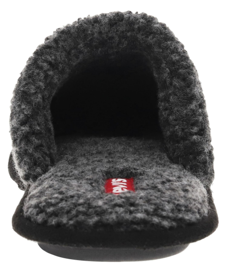 Теплые тапочки Levi's Memory Foam на меху 35,5-36,5 (5-6 US) 24 см Черный 1159854718