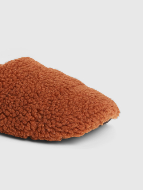 Тапочки з шерпи GAP для дому 35-36 (5-6 US) 23,5 см Коричневий 1159859370