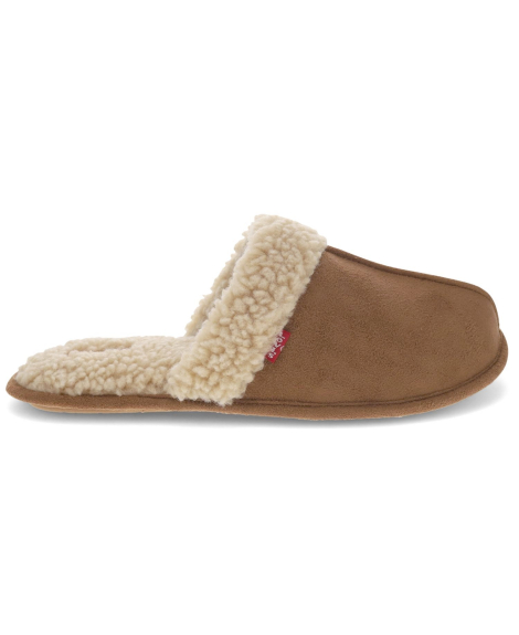 Чоловічі капці Levi's Brixton Memory Foam на хутрі 44-45 (11-12 US) 30 см Коричневий 1159860528