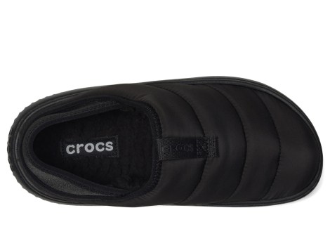 Детские теплые тапочки Crocs 37-38 (j5 US) 24 см Черный 1159860593