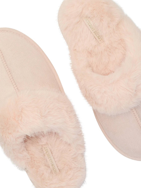 Жіночі тапочки Victoria's Secret з екомехом 38-39 (7-8 US) 25 см Рожевий 1160006429
