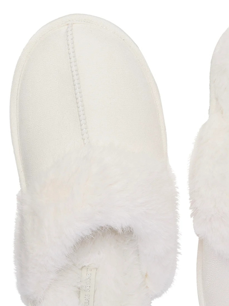 Женские тапочки Victoria's Secret с экомехом 40-41 (9-10 US) 26 см Молочный 1160270211