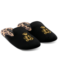 Женские тапочки Polo Ralph Lauren домашние 39-40 (9-10 US) 27 см Черный 1159838782